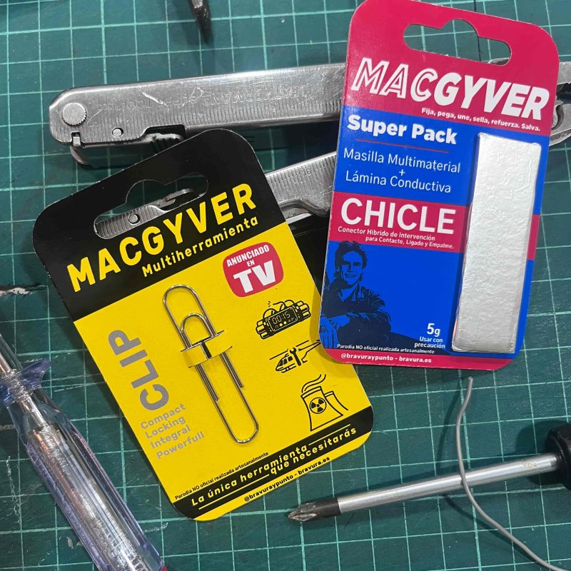 Pack CHICLE + CLIP Macgyver