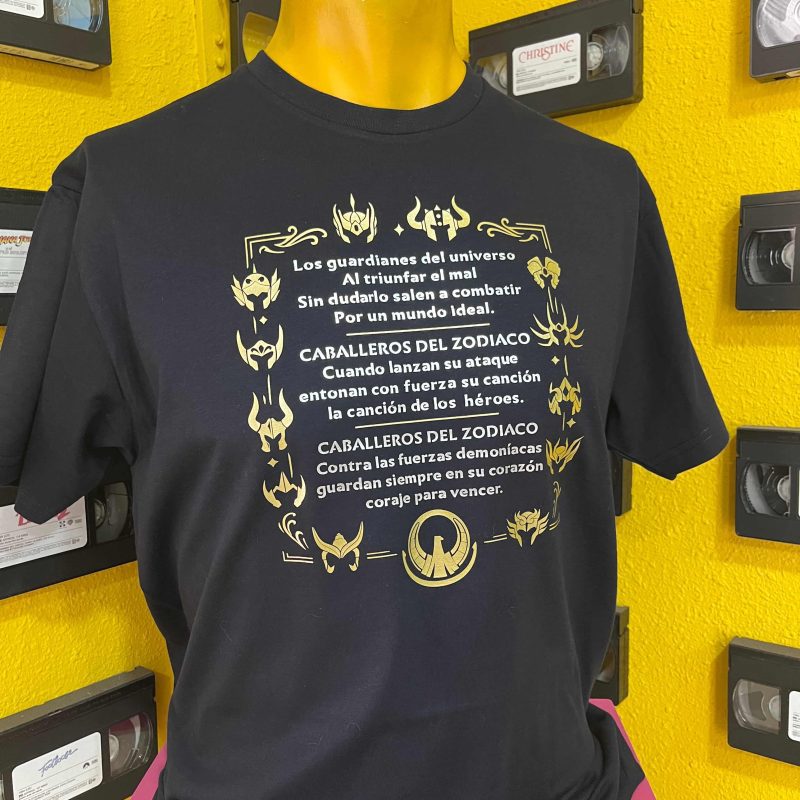 Camiseta Caballeros del Zodiaco