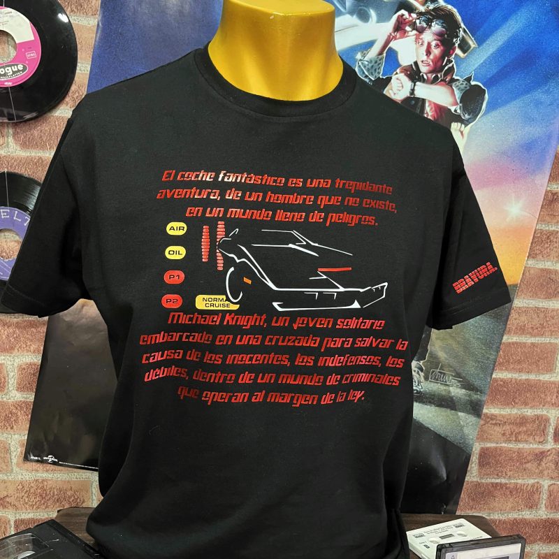 Camiseta intro El Coche Fantástico