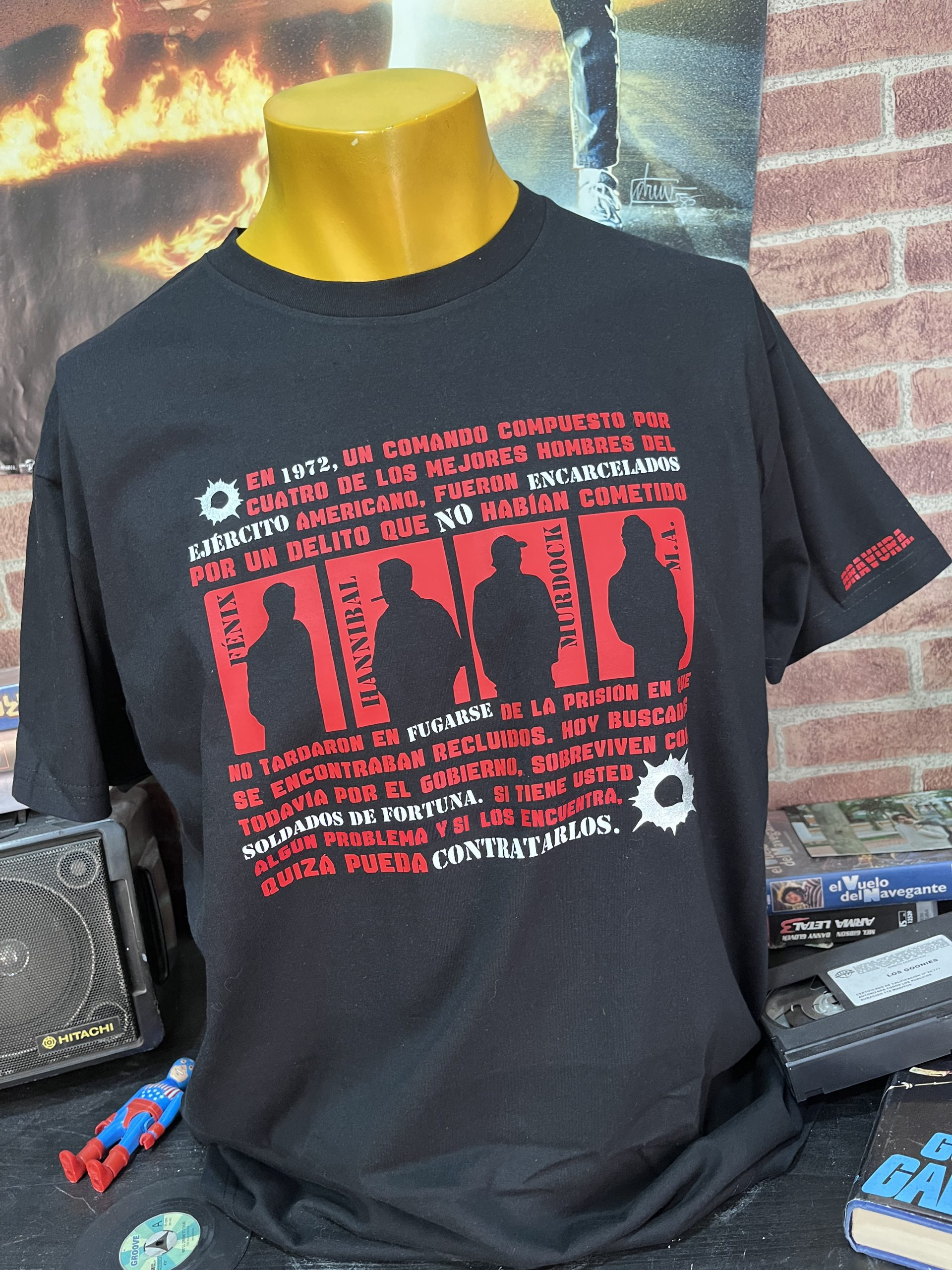 Camiseta El Equipo A intro